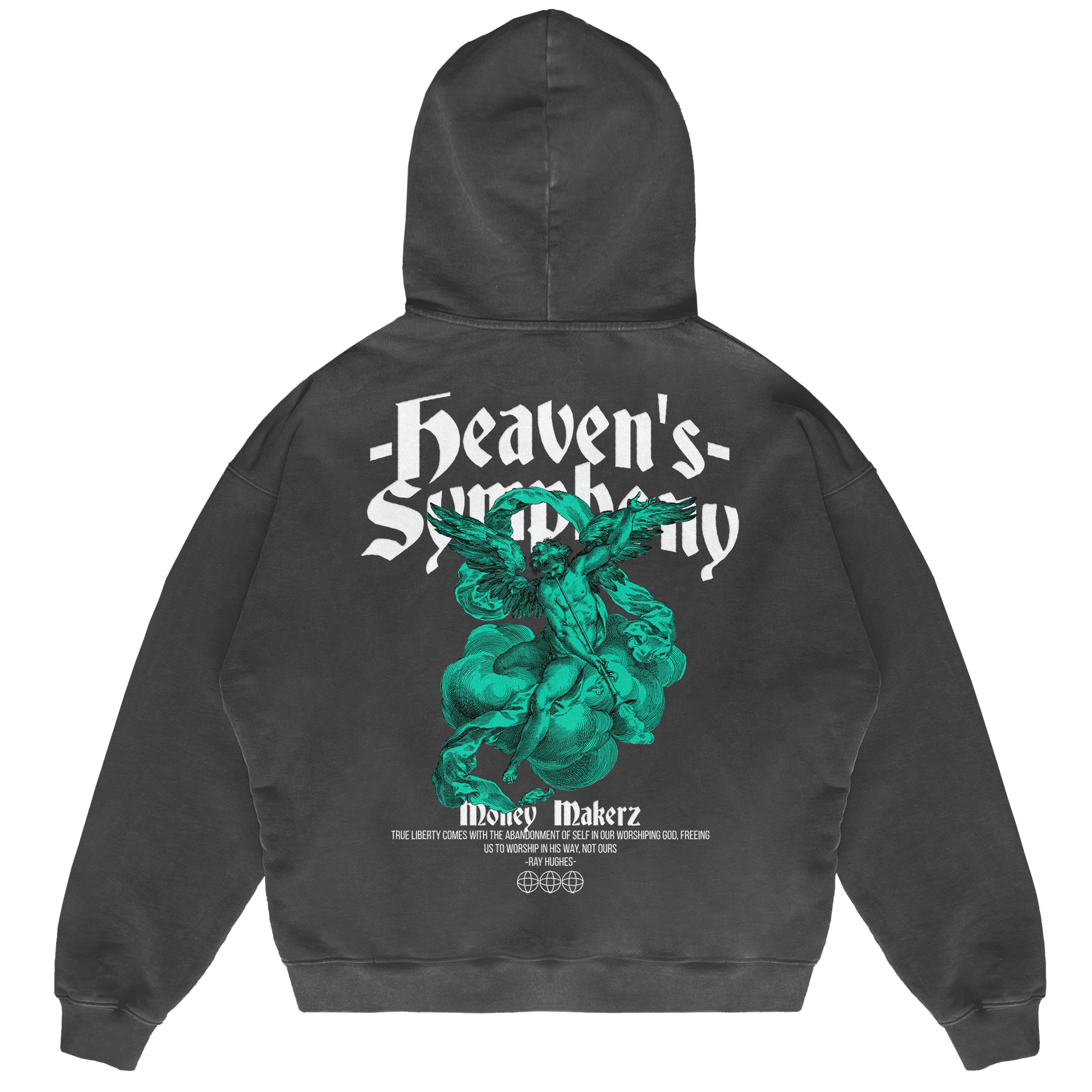 Felpa Hoodie Money Makerz Heaven Symphony 24H EXPRESS SHIPMENT - not for resale
