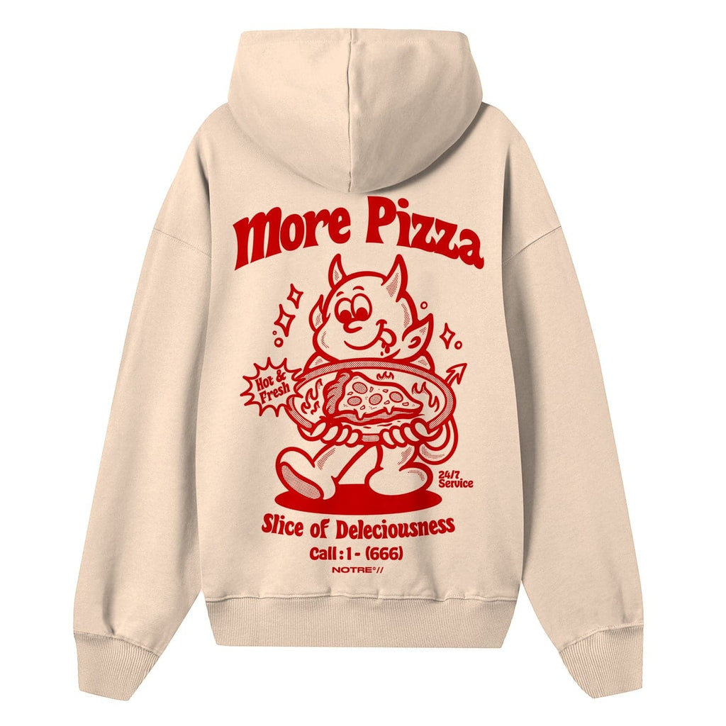 Felpa Hoodie Notre More pizza 666 - not for resale