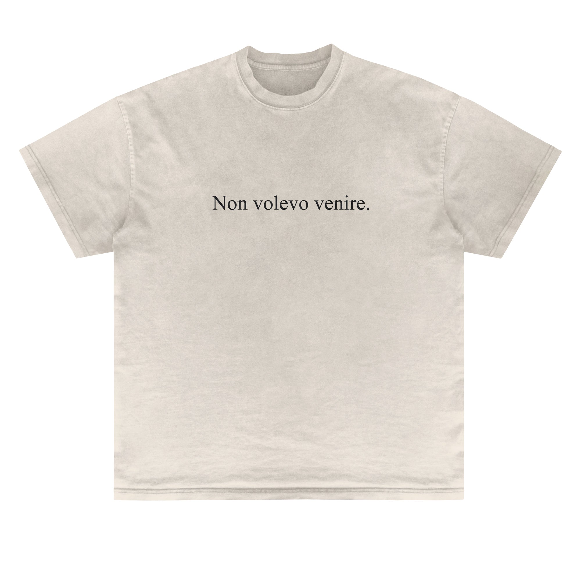 T-shirt KMA Captions Non volevo venire