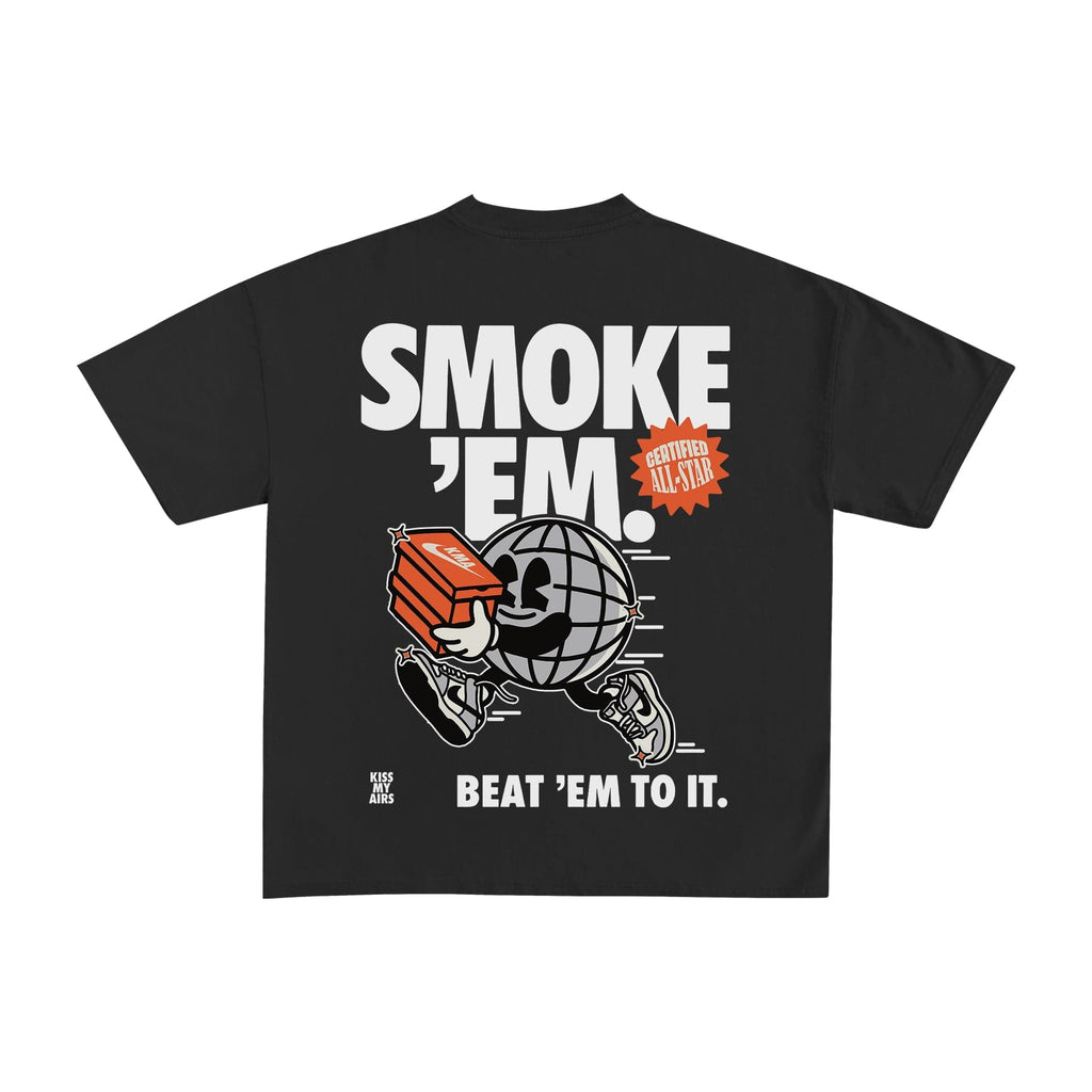 T-Shirt KISS MY AIRS Smoke 'Em - not for resale