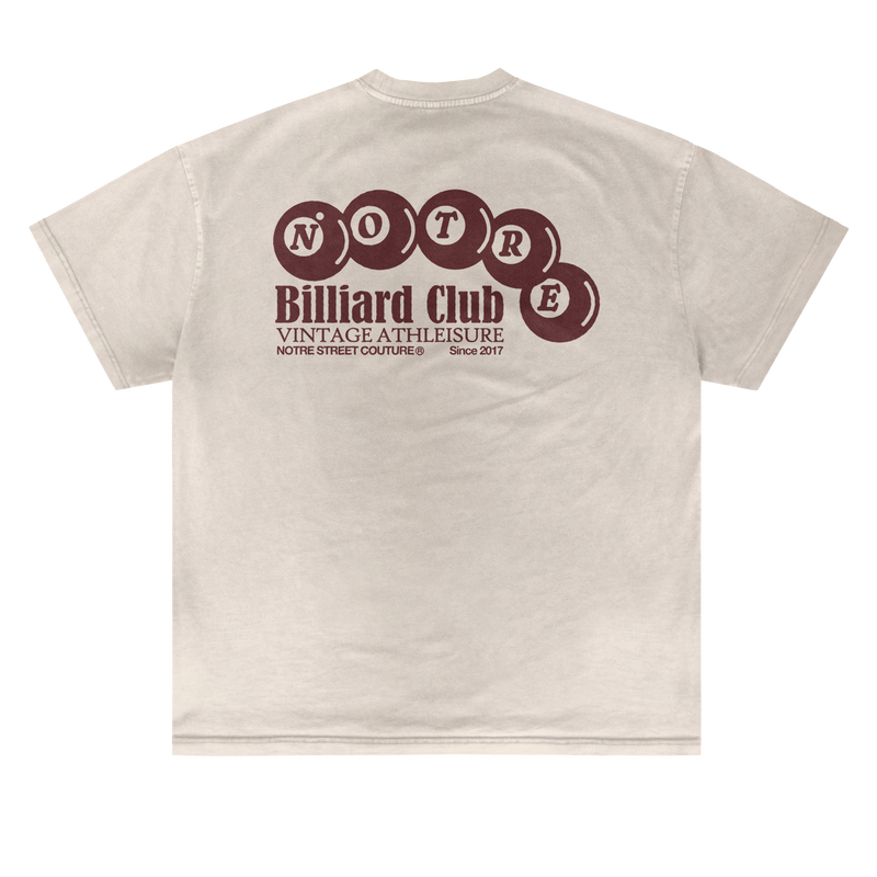 T-shirt Notre Billiard Club W24