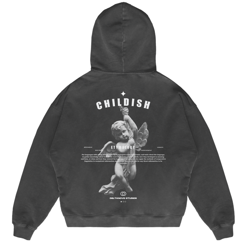 Felpa Hoodie Deltanove Childish