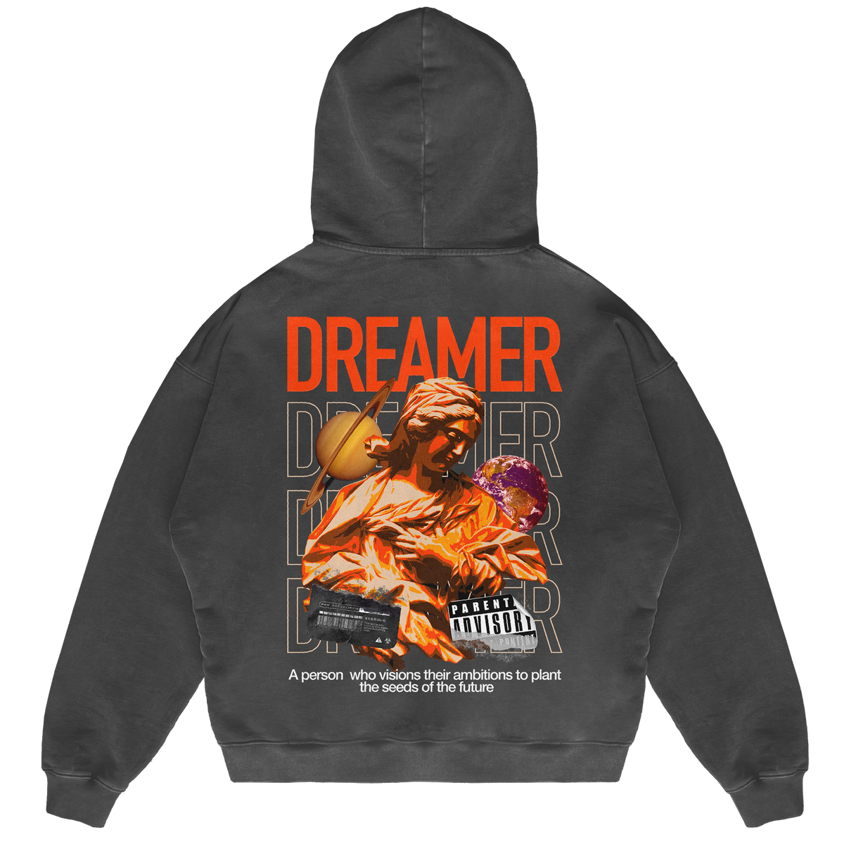 Felpa Hoodie Deltanove Dreamer 24H EXPRESS SHIPMENT - not for resale