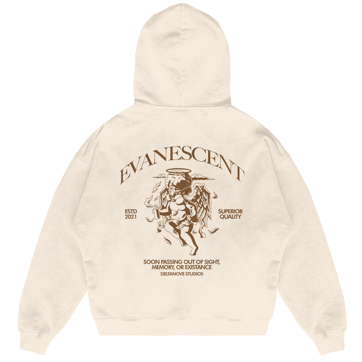 Felpa Hoodie Deltanove Evanescent 24H EXPRESS SHIPMENT - not for resale