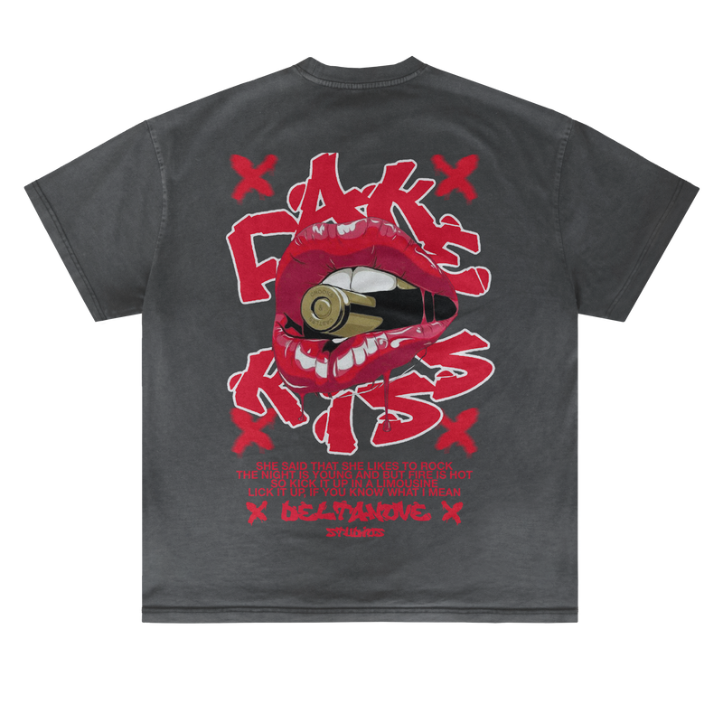 T-shirt Deltanove Fake Kiss