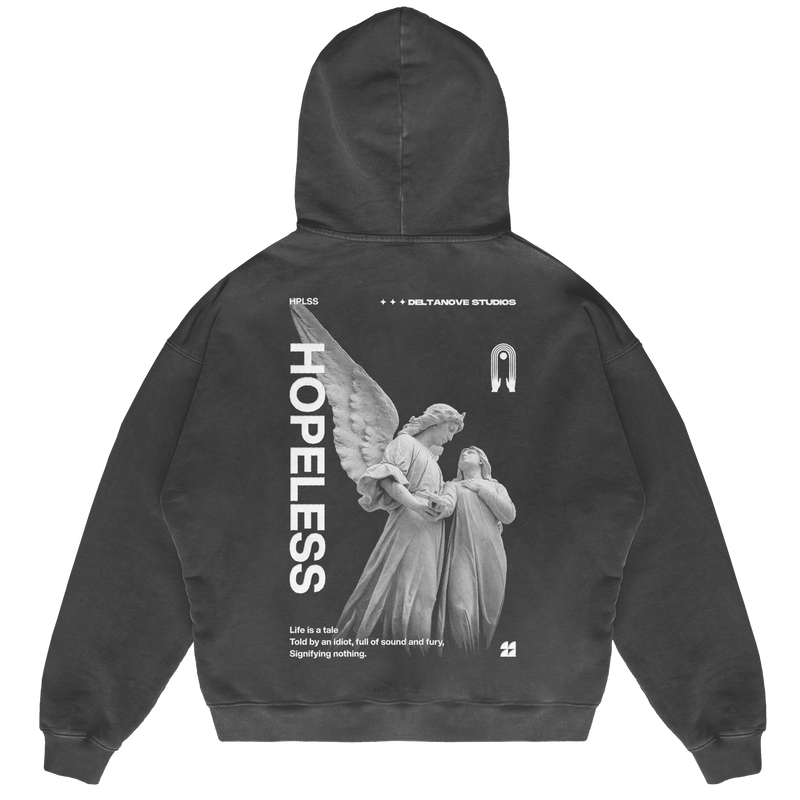 Felpa Hoodie Deltanove Hopeless