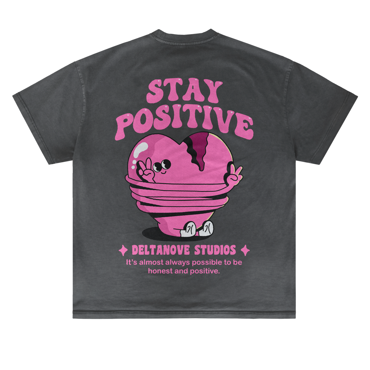 T-shirt Deltanove Stay Positive
