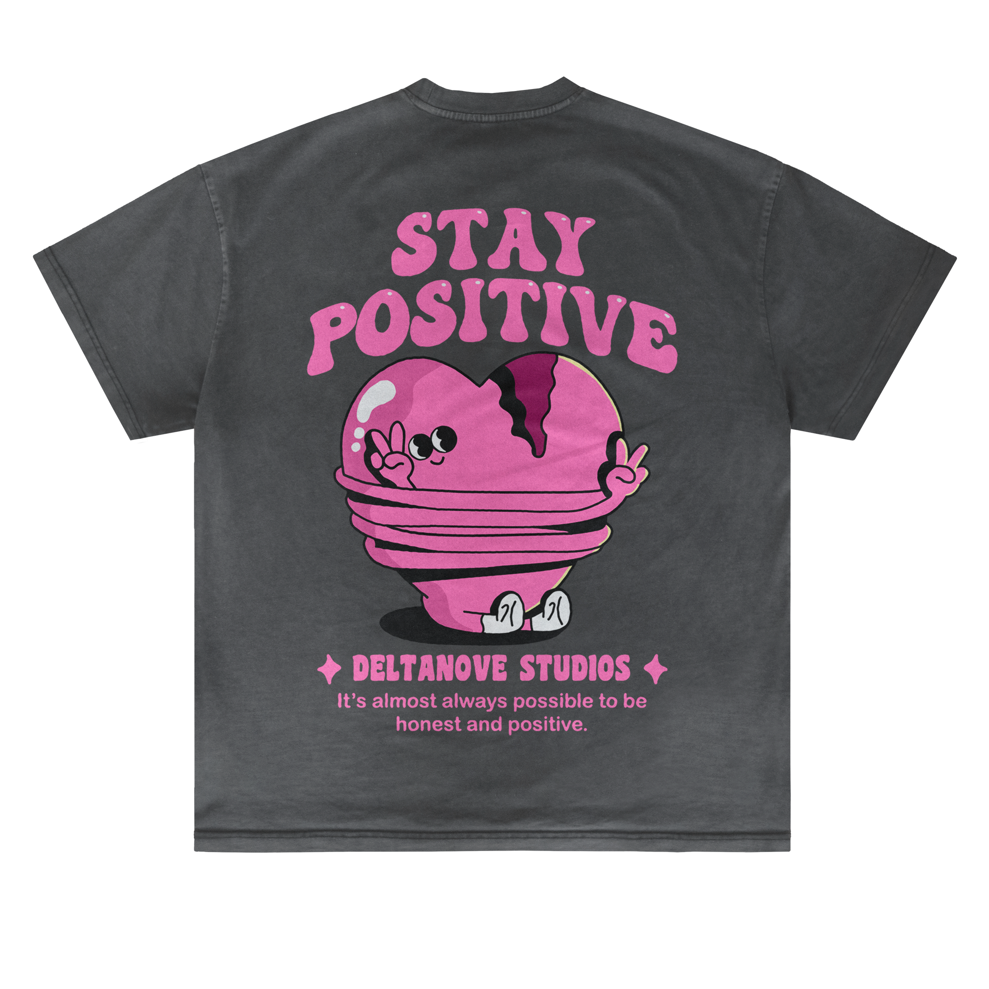 T-shirt Deltanove Stay Positive 24H EXPRESS SHIPMENT