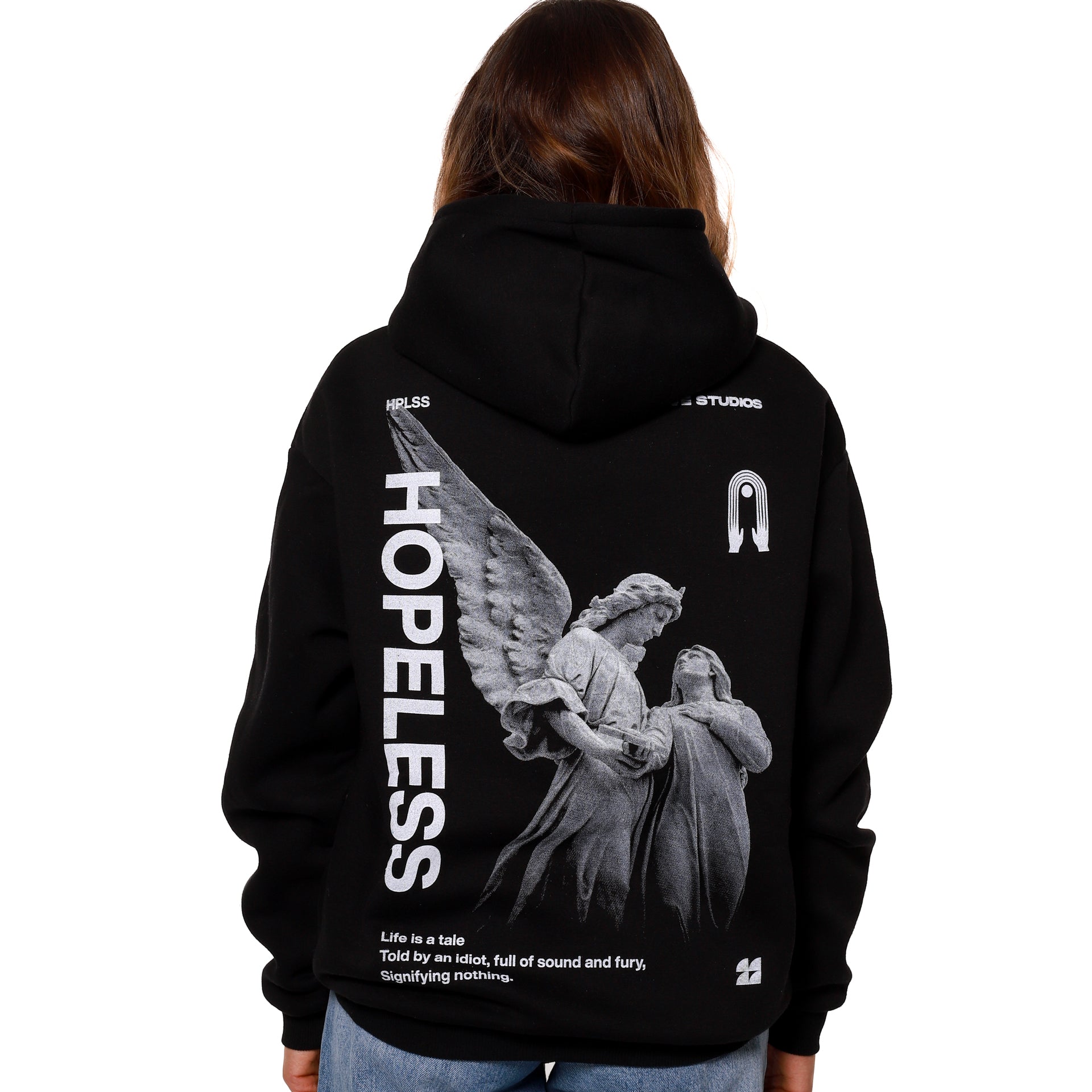 Felpa Hoodie Deltanove Hopeless 24H EXPRESS SHIPMENT - not for resale