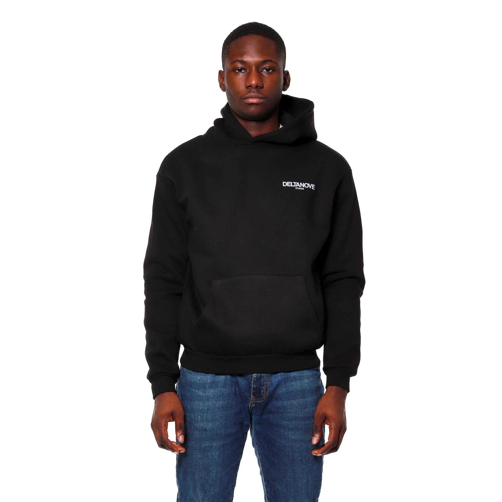 Felpa Hoodie Deltanove Stay positive 24H EXPRESS SHIPMENT - not for resale