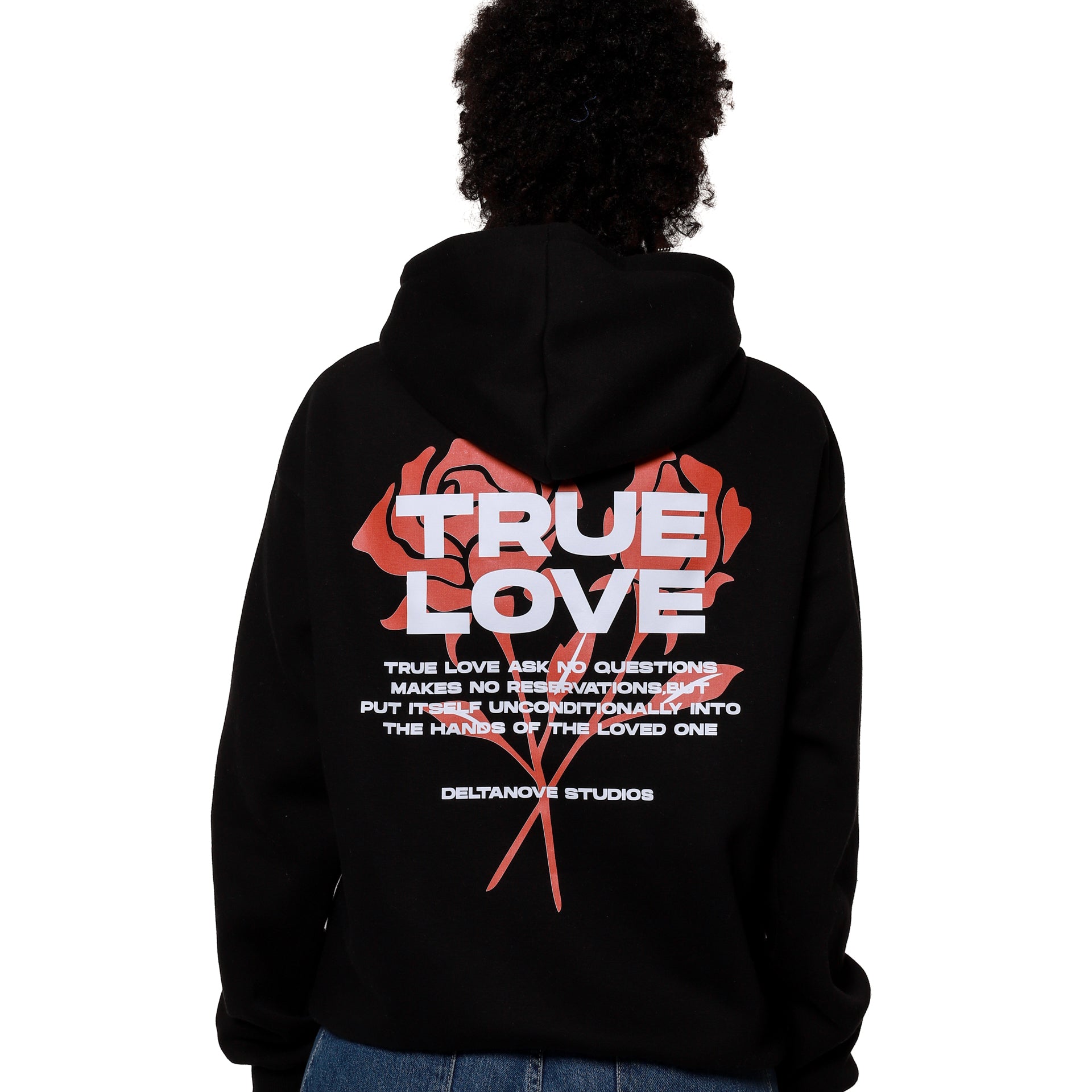 Felpa Hoodie Deltanove True love 24H Express Shipment - not for resale