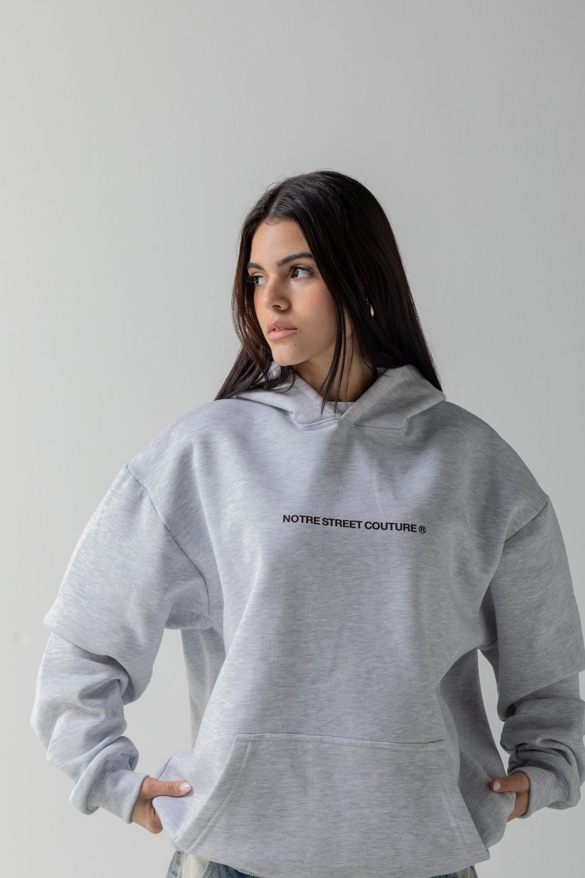 Felpa Hoodie Notre Street Couture 2024 24H EXPRESS SHIPMENT - not for resale
