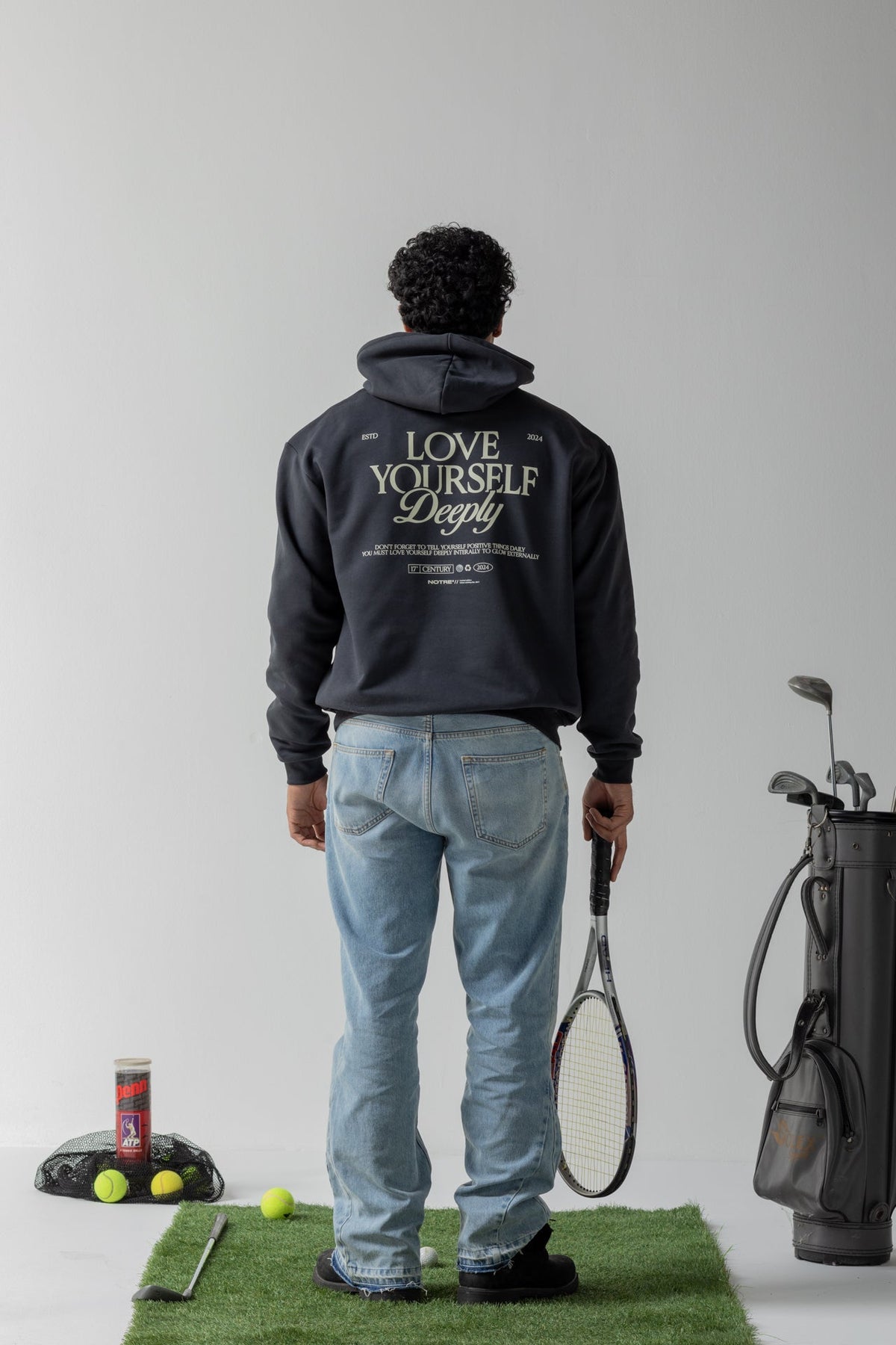 Felpa Hoodie Notre Love Yourself W24