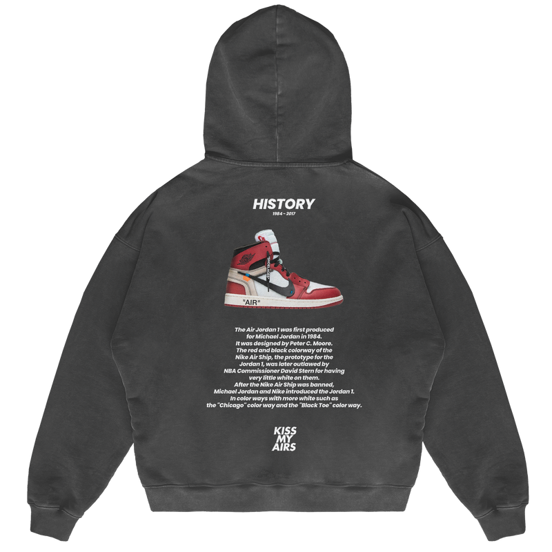 Felpa Hoodie Kiss My Airs History