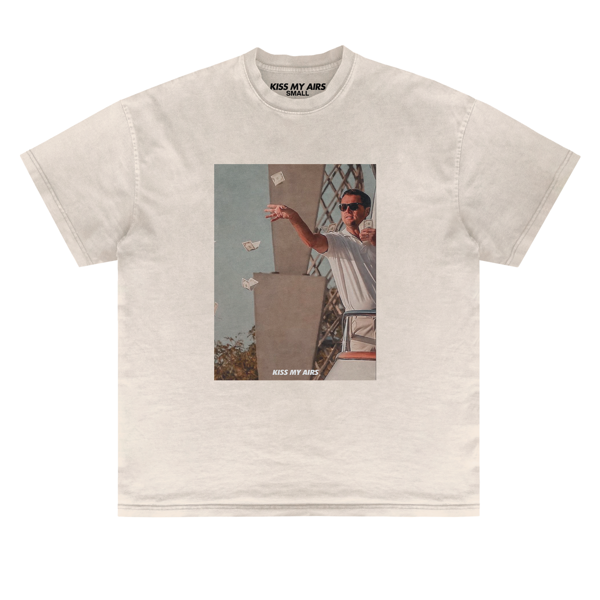 T-shirt Kiss My Airs Wall Street