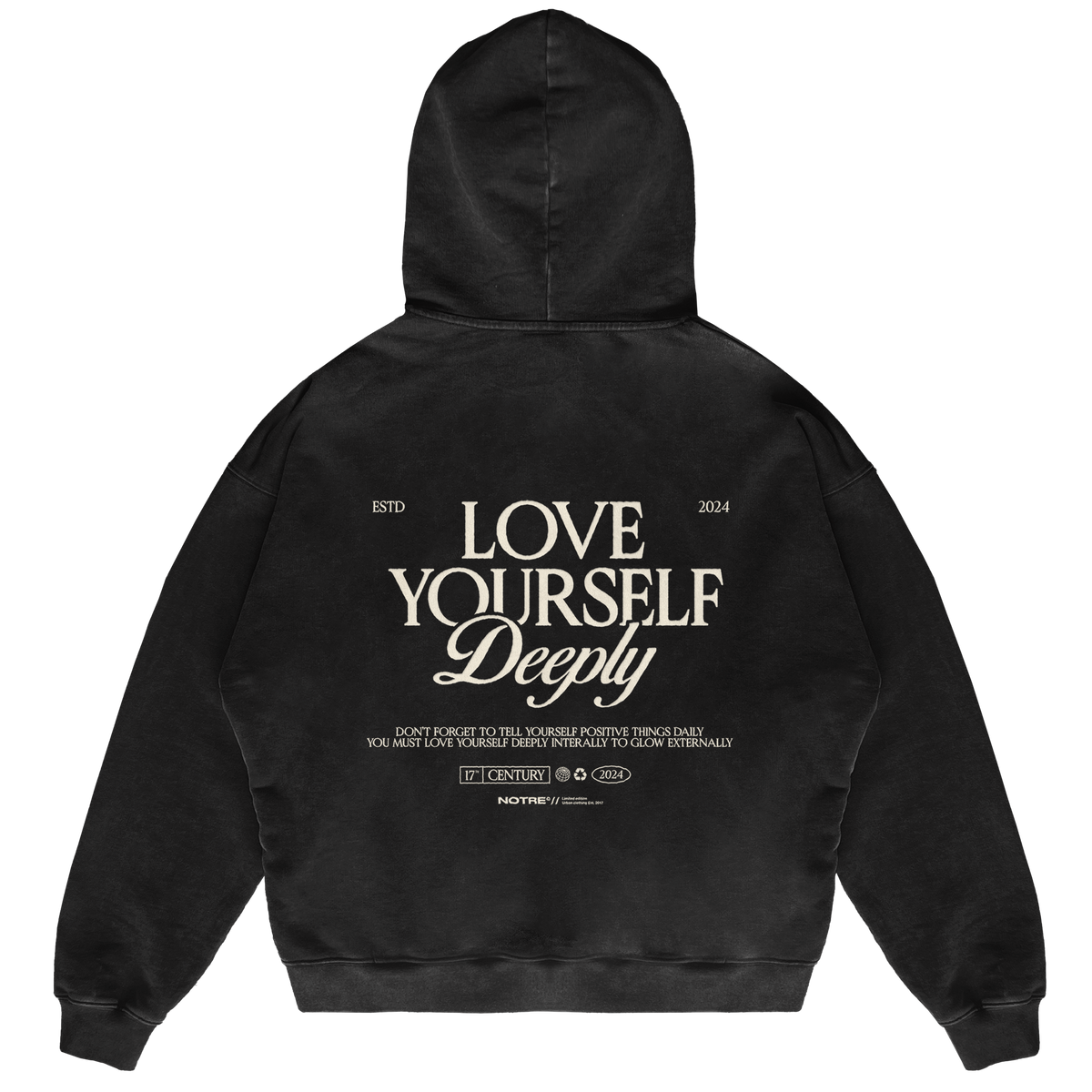 Felpa Hoodie Notre Love Yourself W24