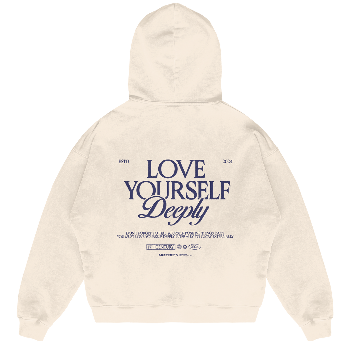 Felpa Hoodie Notre Love Yourself W24