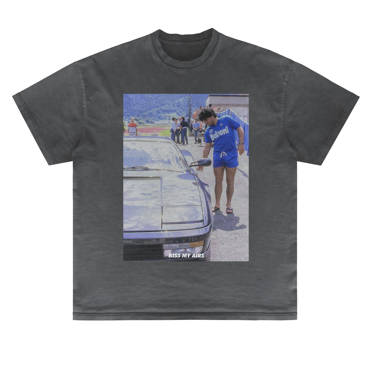 T-shirt Kiss My Airs MARADONA
