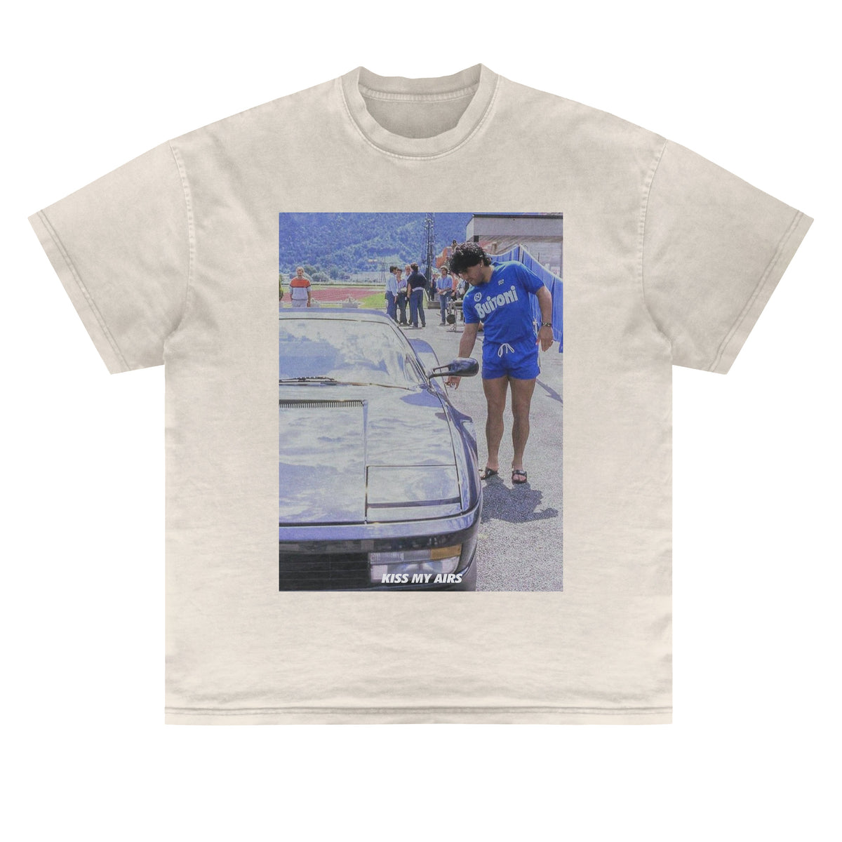 T-shirt Kiss My Airs MARADONA