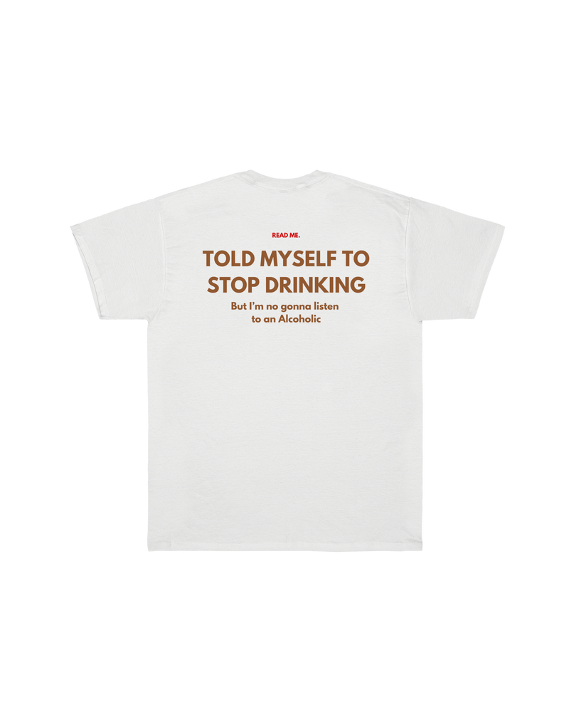 T-shirt Read Me Drinking