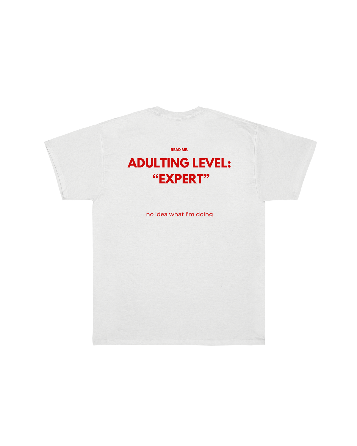 T-shirt Read Me Expert