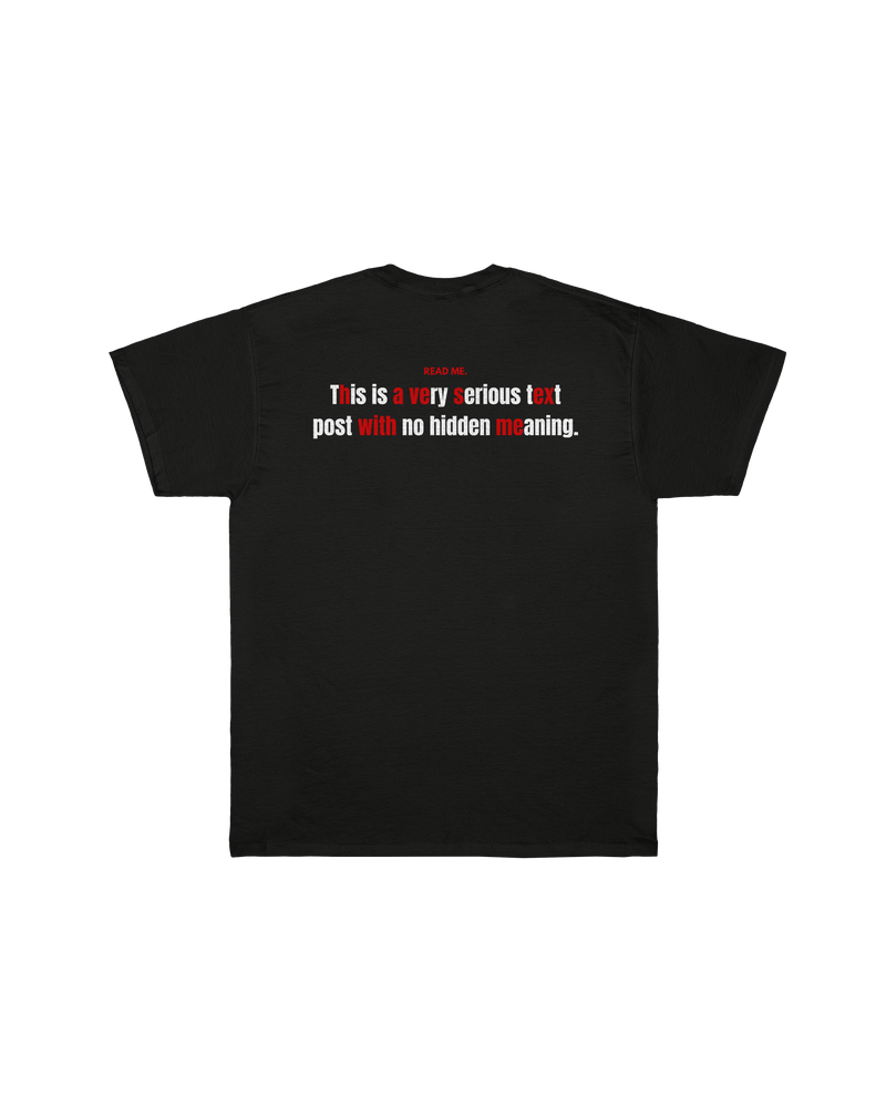 T-shirt Read Me Hidden