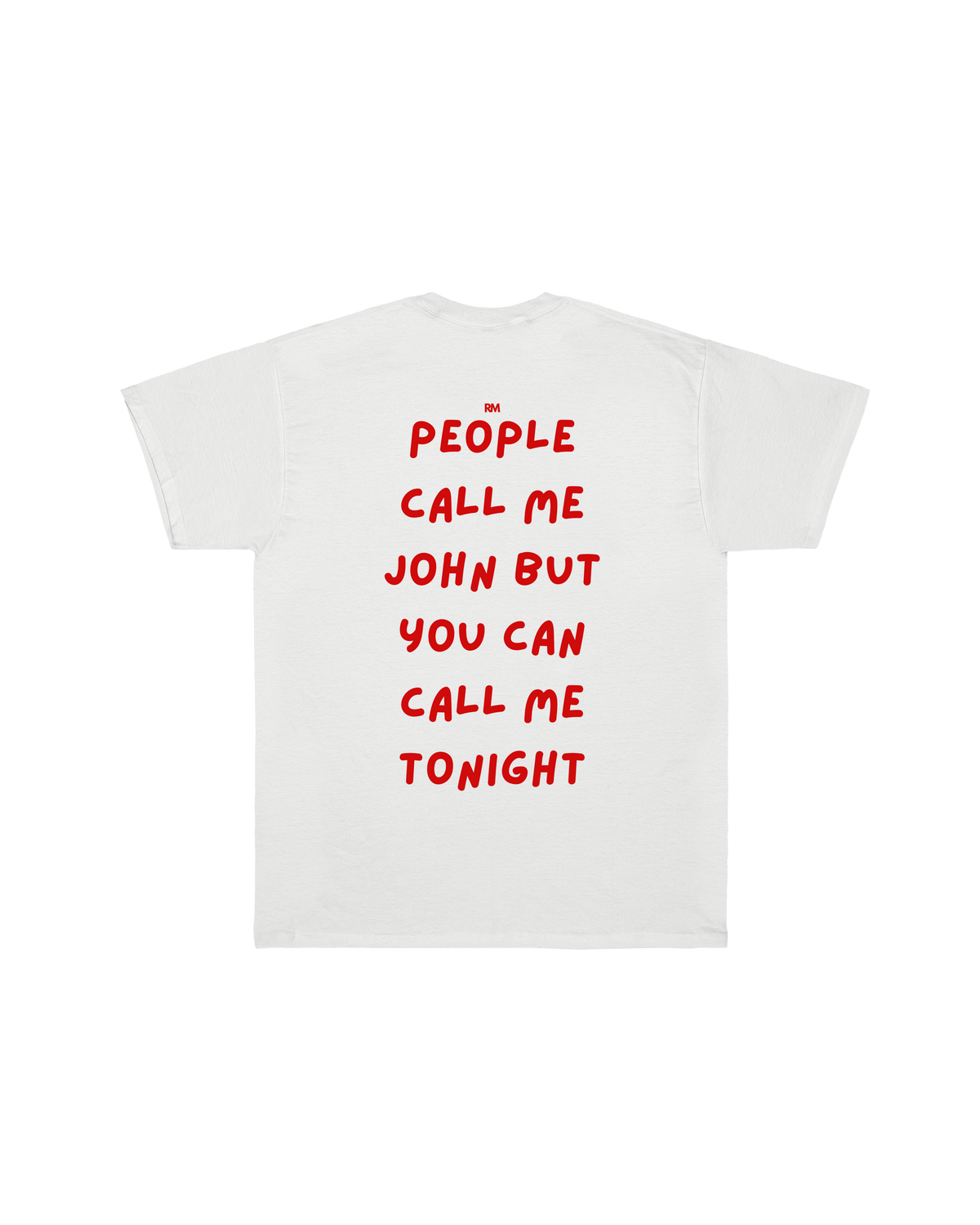 T-shirt Read Me John