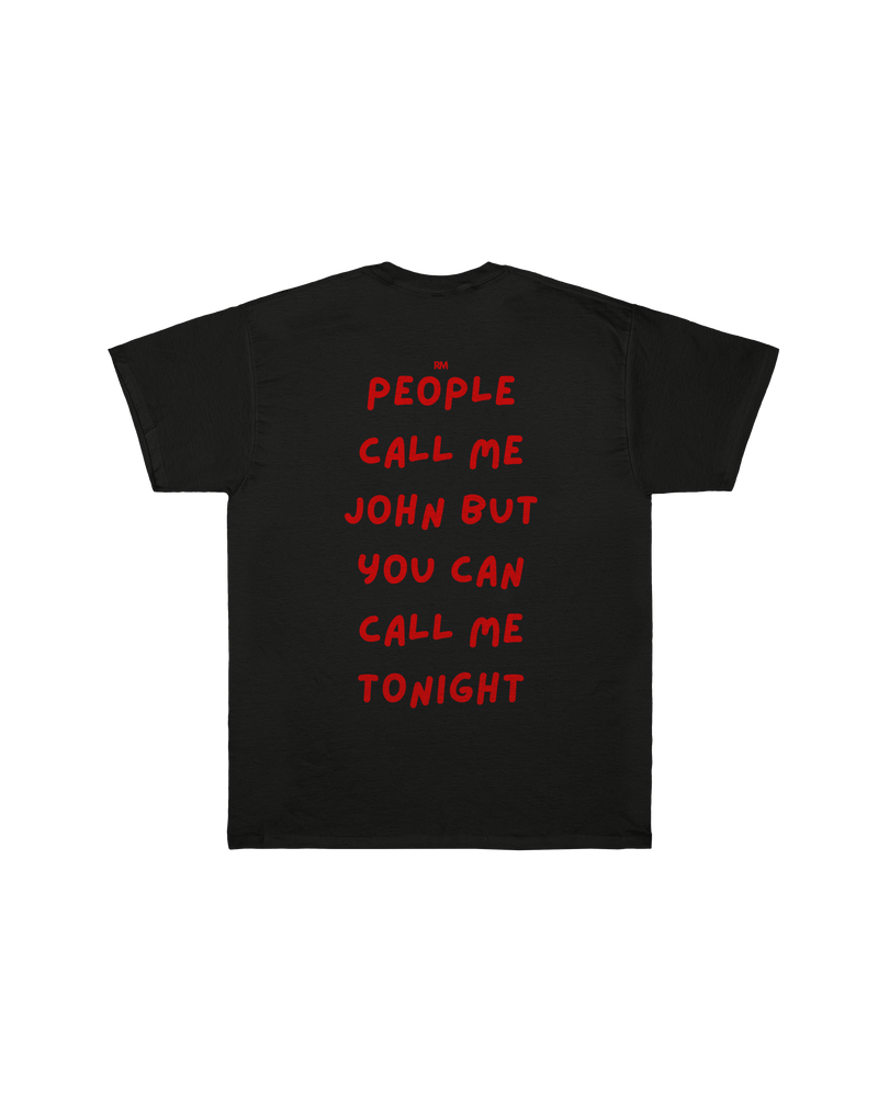 T-shirt Read Me John