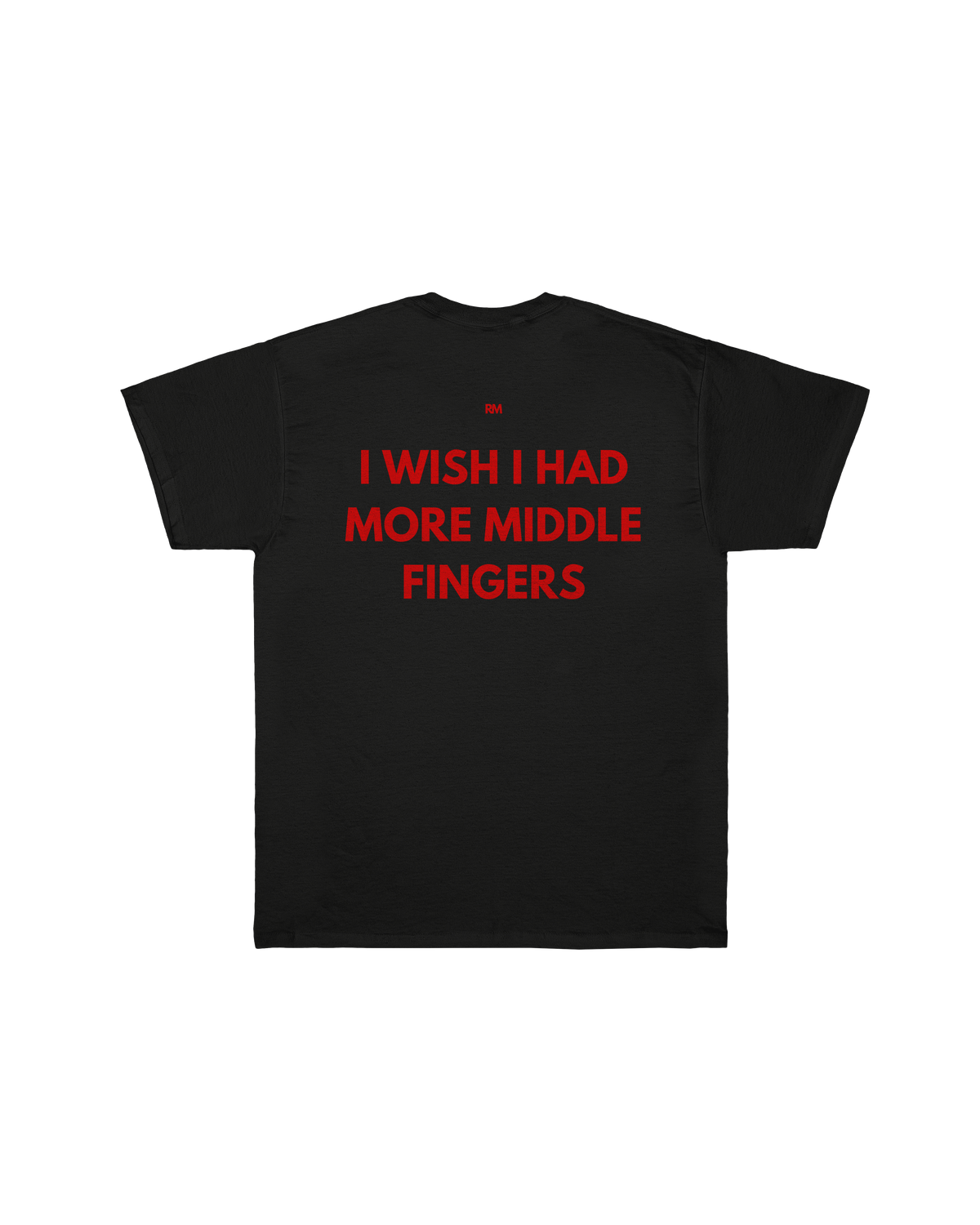 T-shirt Read Me Middle Finger