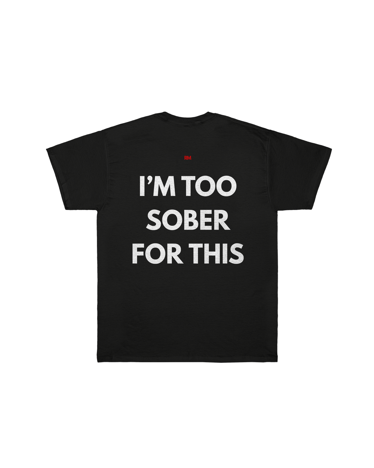 T-shirt Read Me Middle Sober