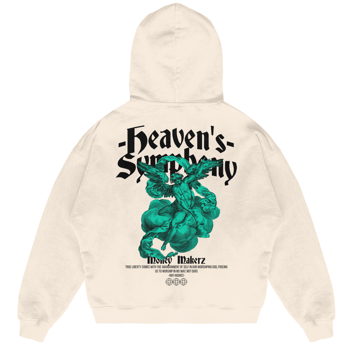 Felpa Hoodie Money Makerz Heaven Symphony 24H EXPRESS SHIPMENT - not for resale