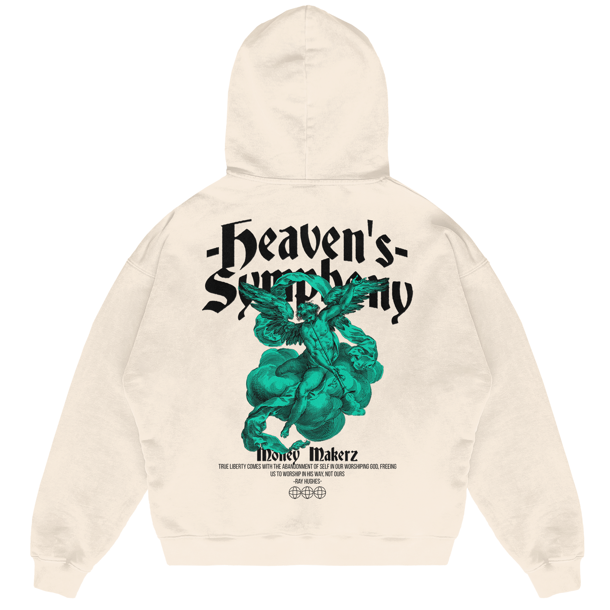 Felpa Hoodie Money Makerz Heaven Symphony 24H EXPRESS SHIPMENT - not for resale