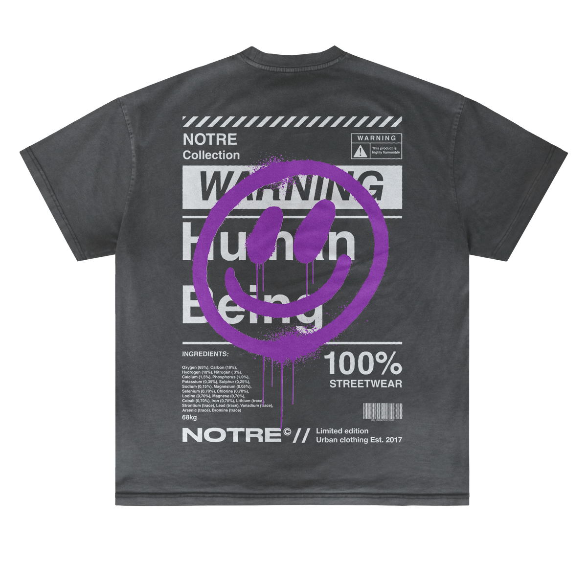 T-shirt Notre Human Being