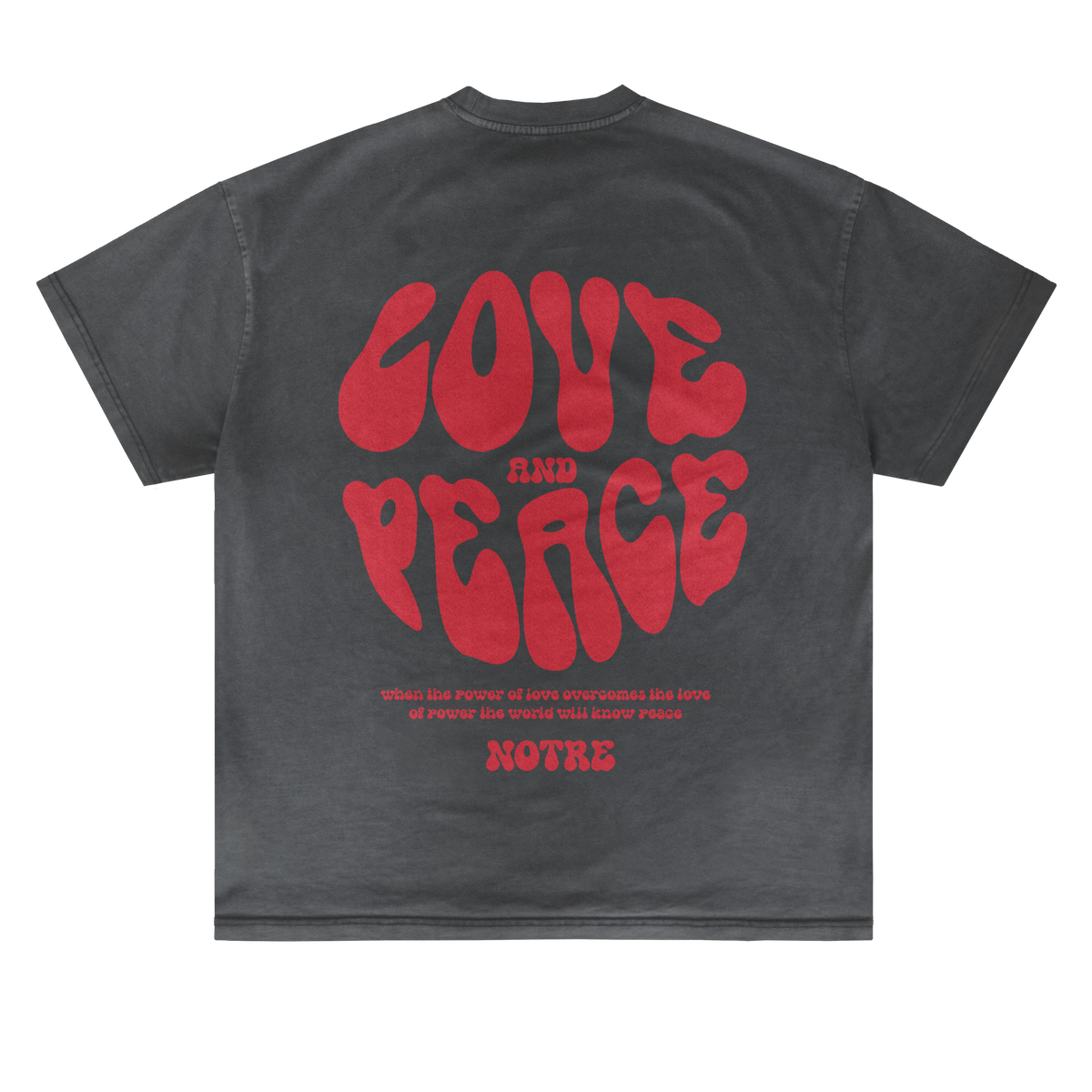 T-shirt Notre Love & Peace