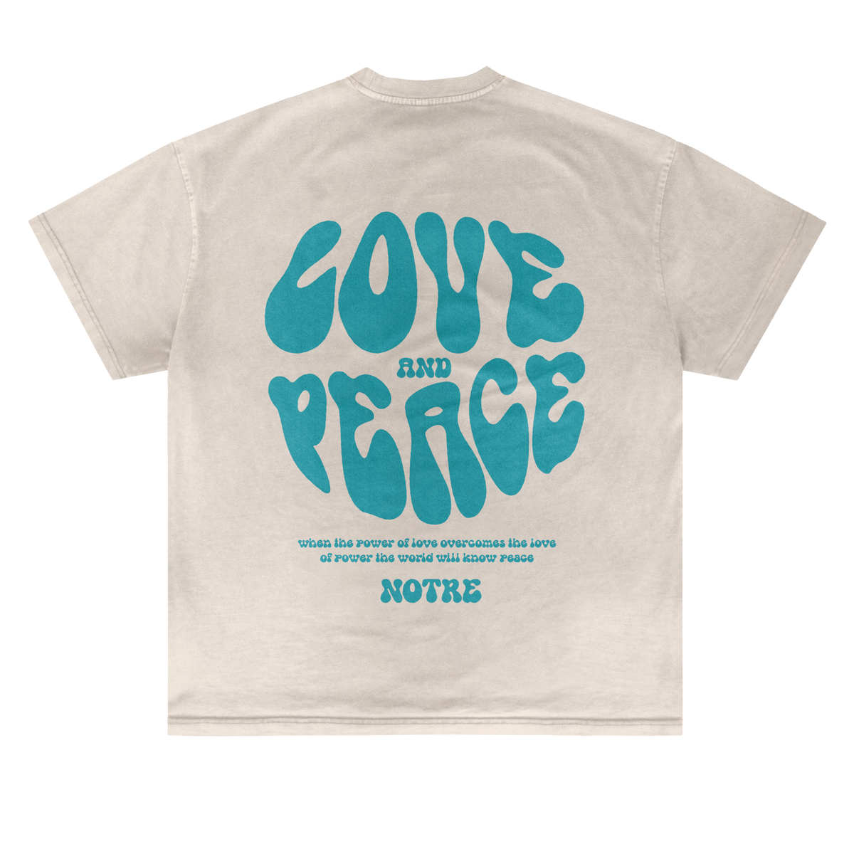 T-shirt Notre Love & Peace 2024
