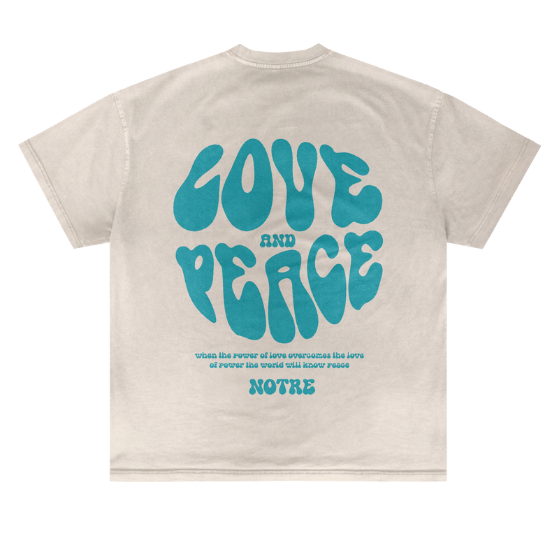 T-shirt Notre Love & Peace 2024