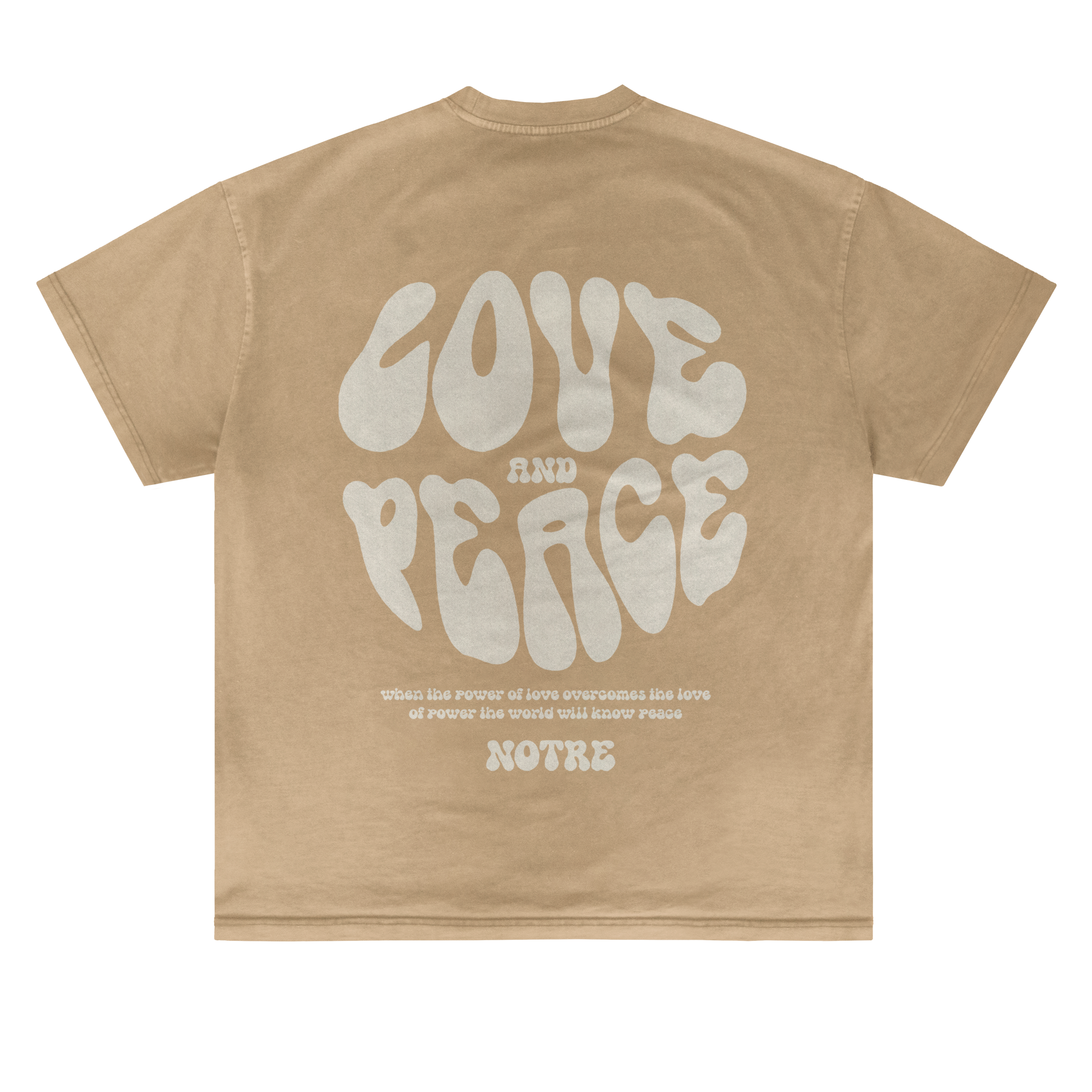 T-shirt Notre Love & Peace 2024 24H EXPRESS SHIPMENT