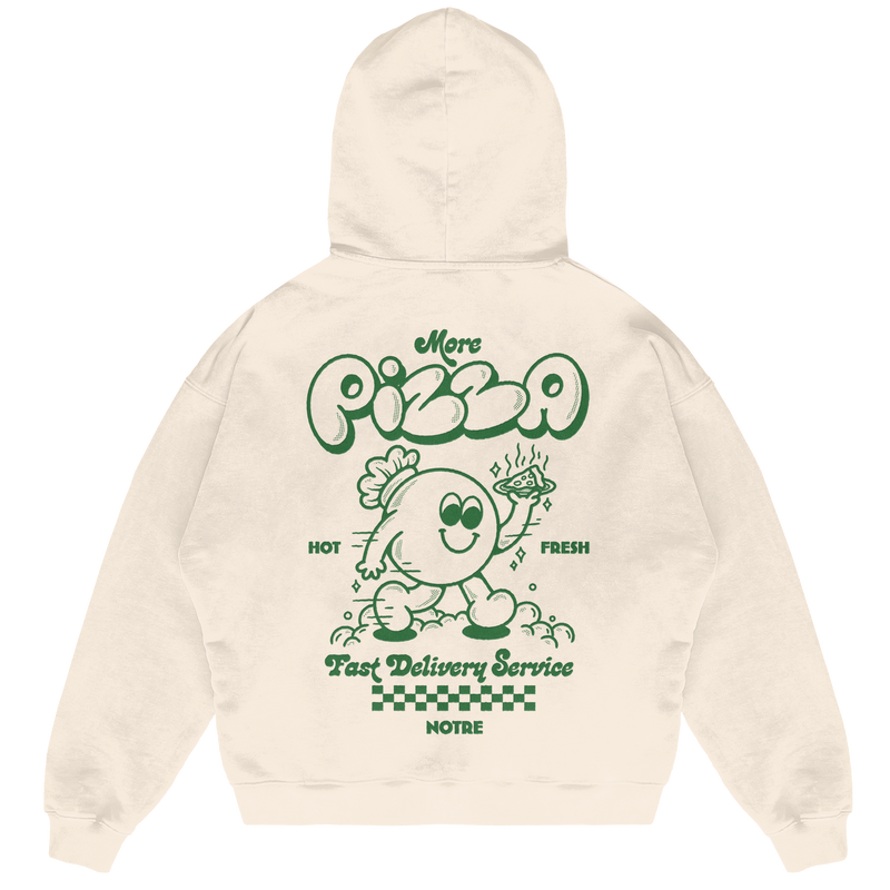 Felpa Hoodie Notre More Pizza