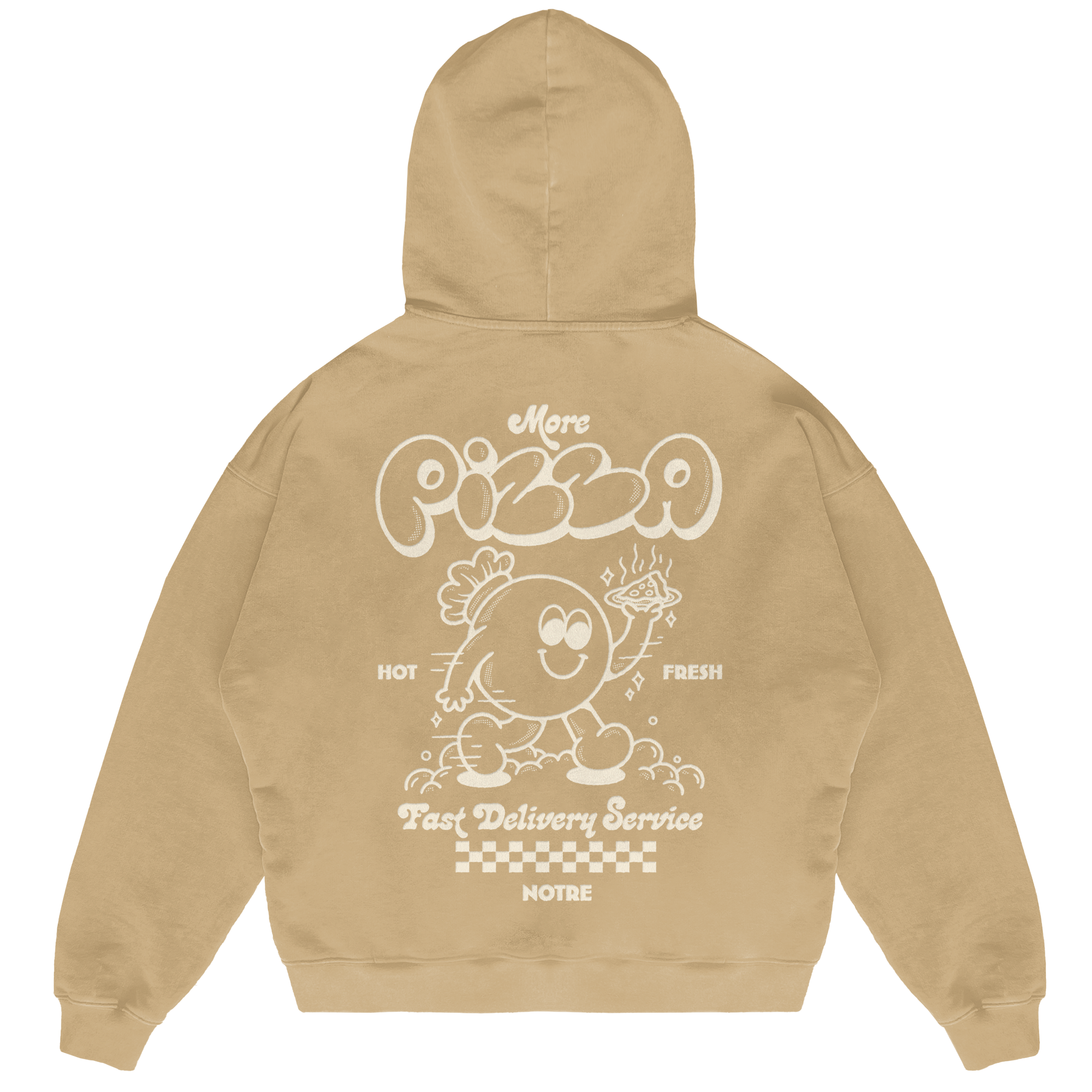 Felpa Hoodie Notre More Pizza 24H EXPRESS SHIPMENT - not for resale