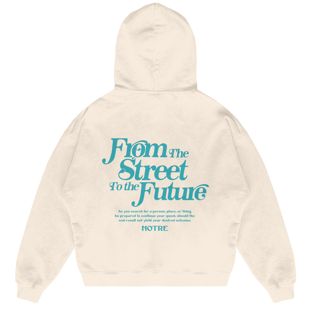Felpa Hoodie Notre Future 24H EXPRESS SHIPMENT - not for resale