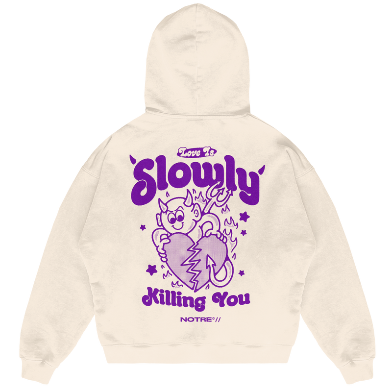Felpa Hoodie Notre Slowly