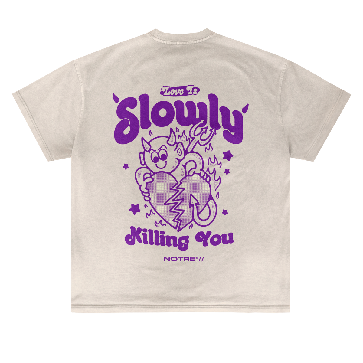 T-shirt Notre Slowly