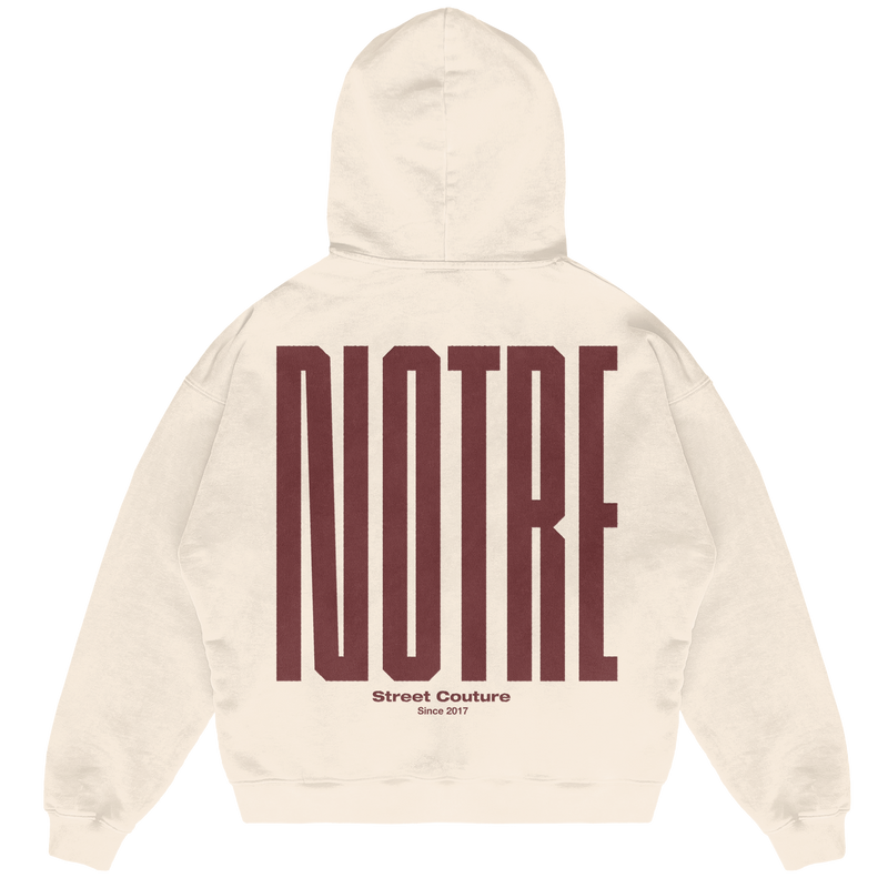 Felpa Hoodie Notre Stripe
