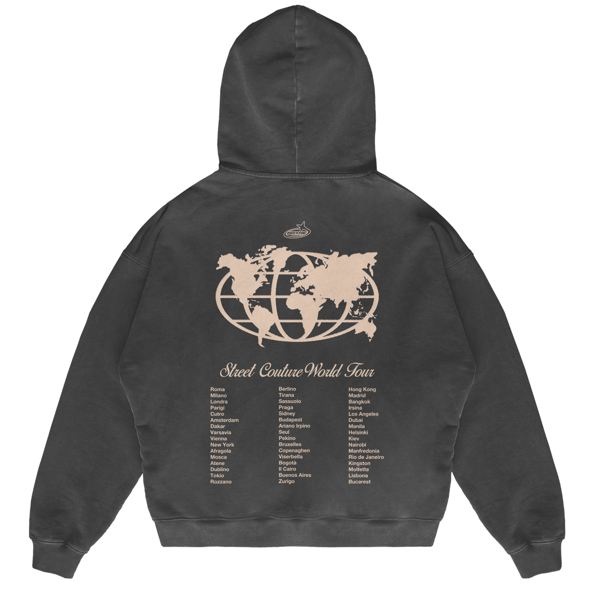 Felpa Hoodie Notre World Tour 24H EXPRESS SHIPMENT - not for resale