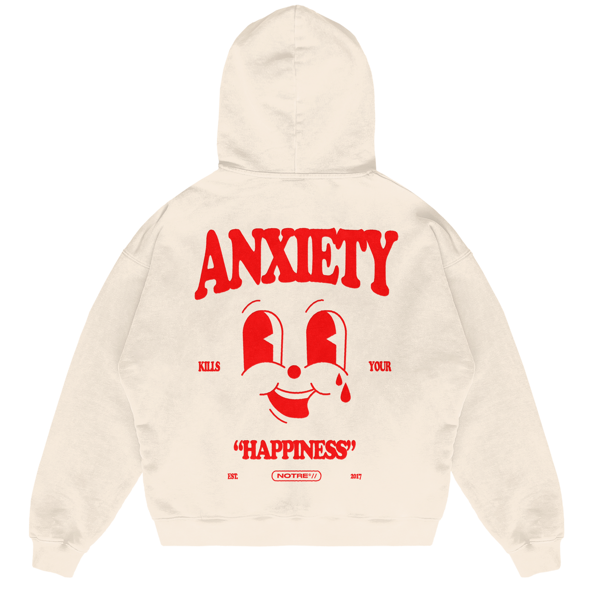 Felpa Hoodie Notre Anxiety 24H EXPRESS SHIPMENT - not for resale