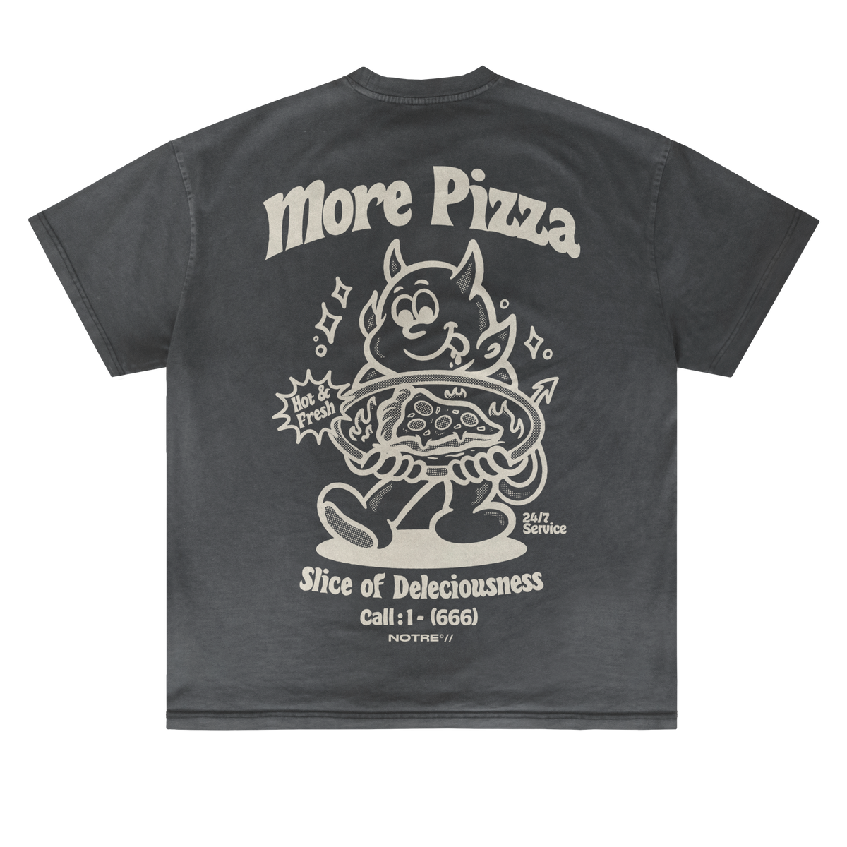 T-shirt Notre More Pizza 666
