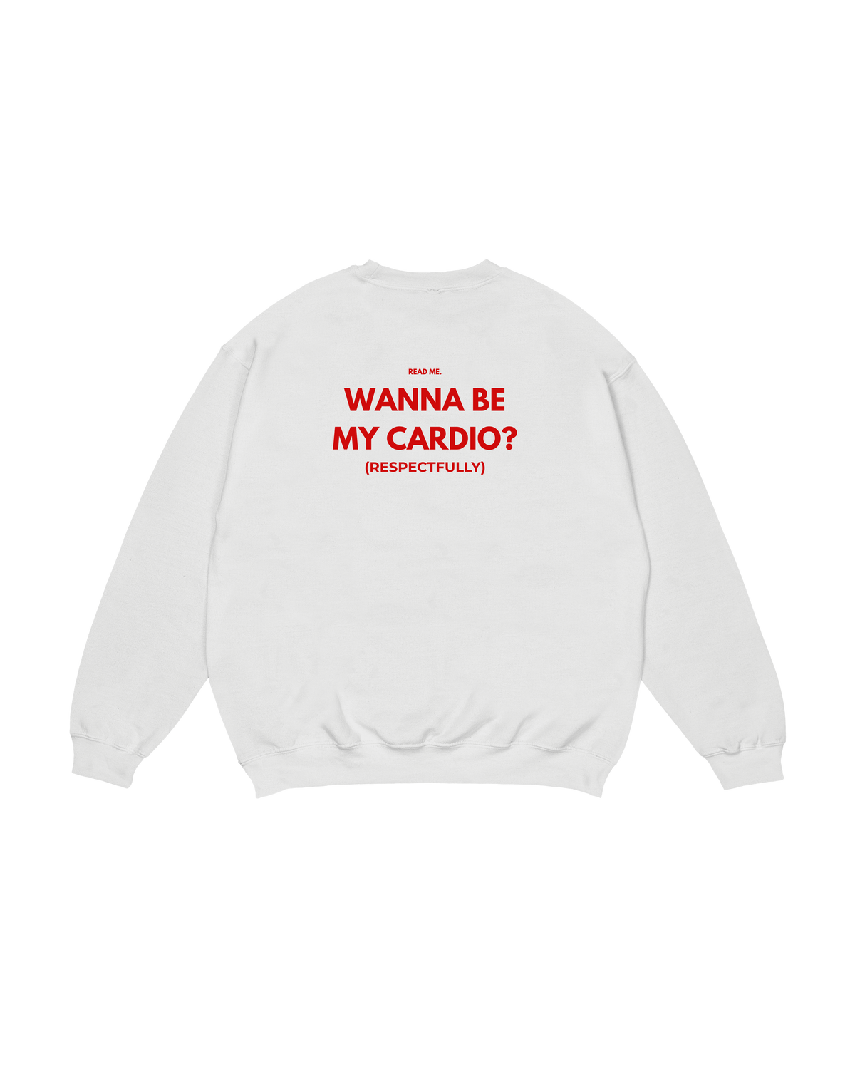 Crewneck Read Me Cardio
