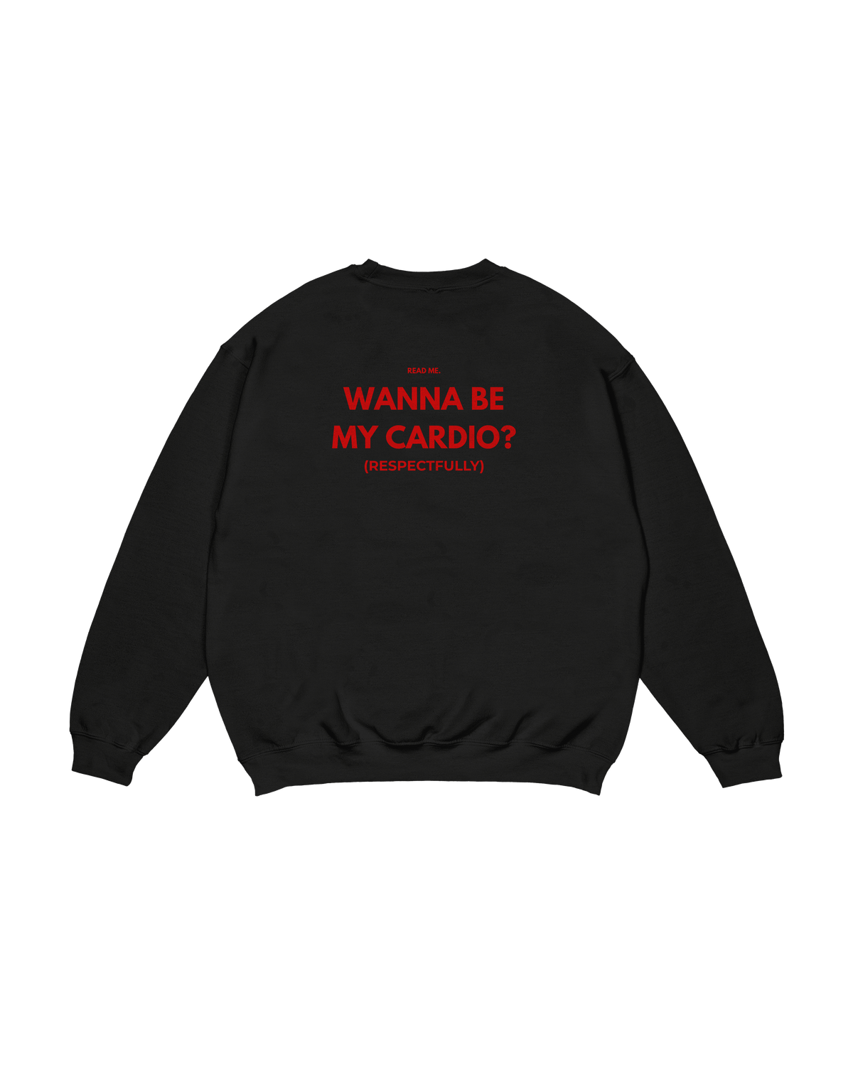 Crewneck Read Me Cardio