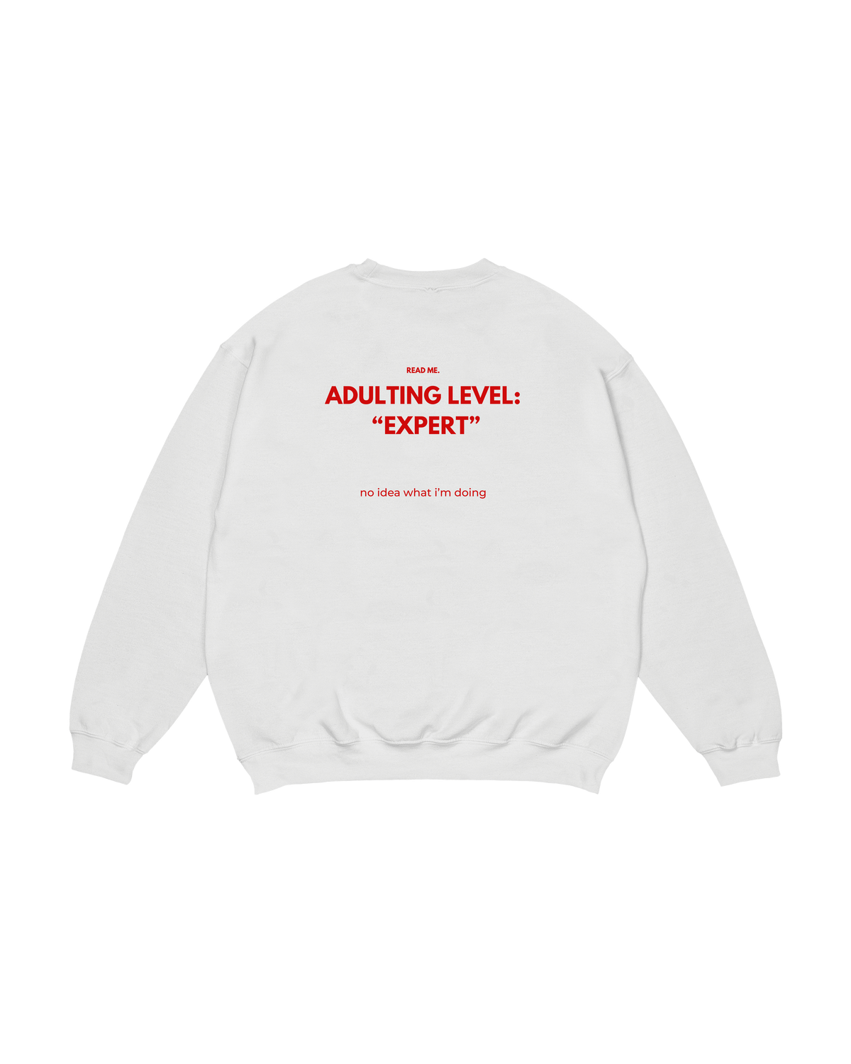 Crewneck Read Me Expert
