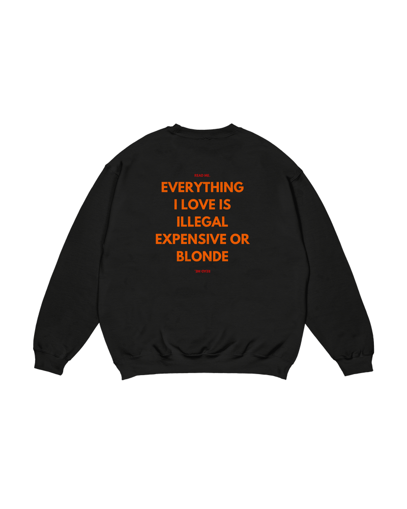 Crewneck Read Me ILLEGAL